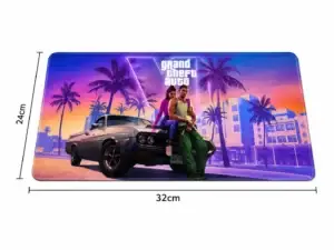 GTA 6 gaming mouse pad 32 x 24 cm with printed design