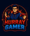Hurray Gamer gaming accessories and gaming gear logo
