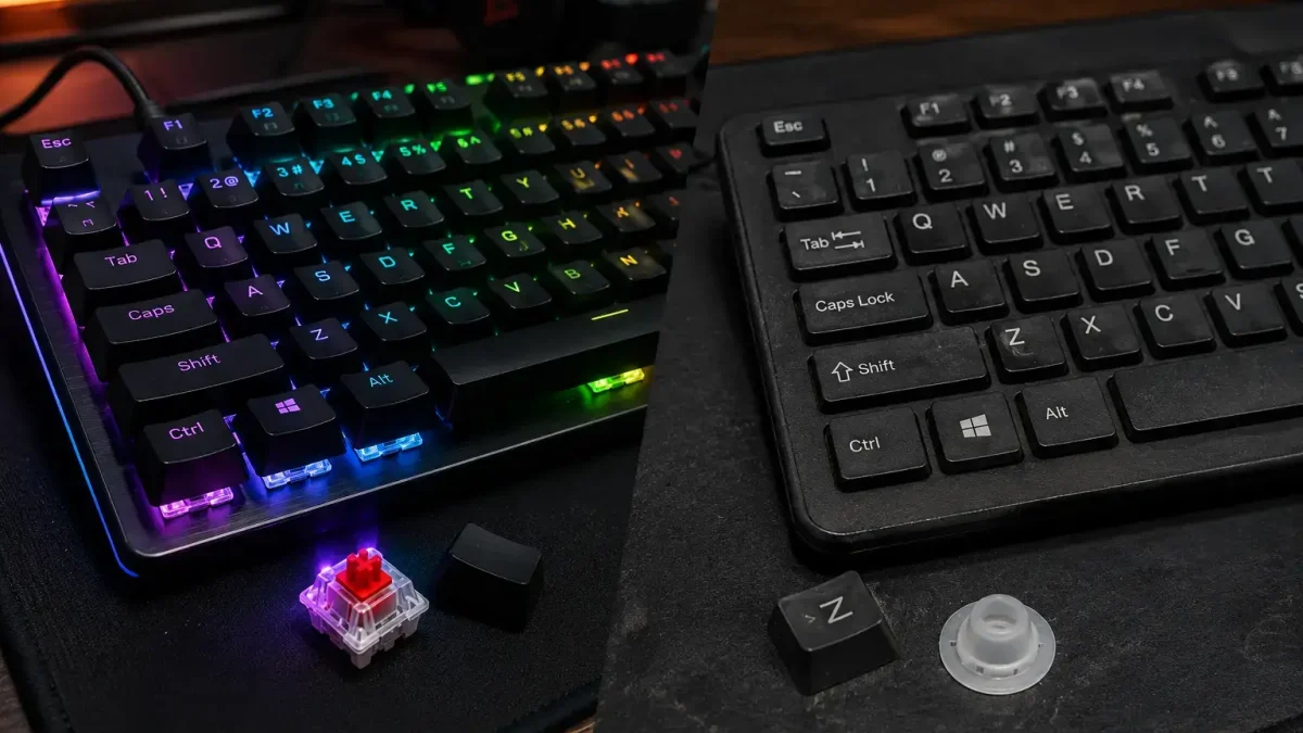Mechanical vs membrane keyboard for gaming